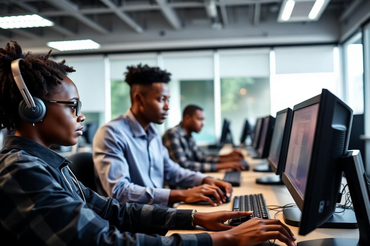 Étudiants en filière professionnelle